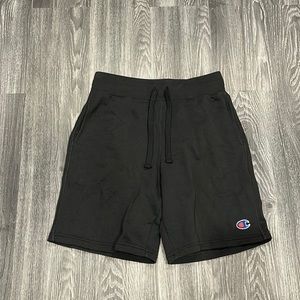 Men’s Black Champion Sweat Shorts